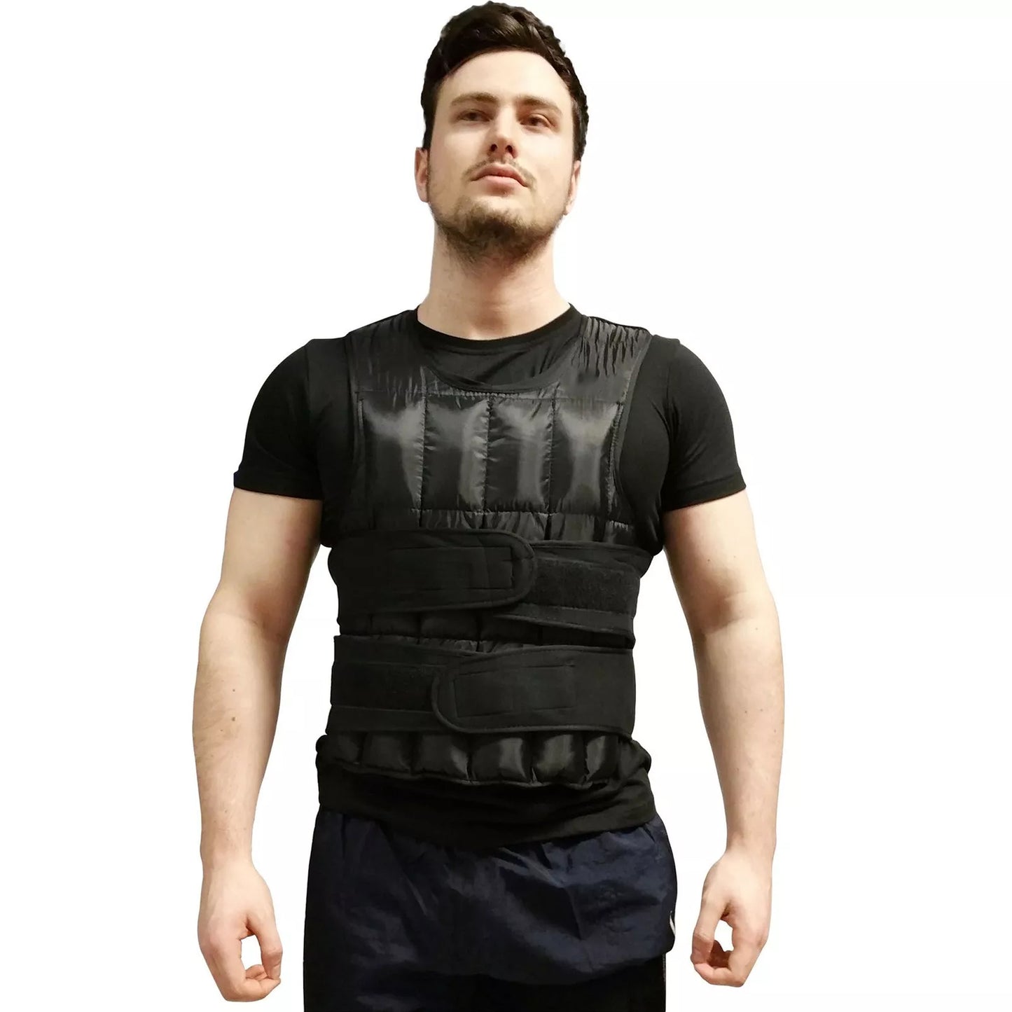 Professional Adjustable Weighted Vest 10-20kg with 38 Weight Bags - Customizable Resistance Training Equipment for Running, Strength Workouts, Cardio - Full Body Workout Gear for All Fitness Levels
