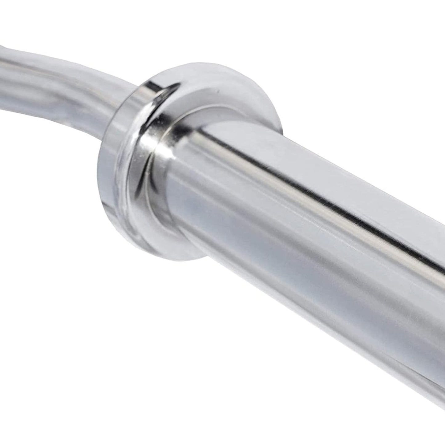 Premium Olympic EZ Curl Barbell Bar 47" - Professional Fitness Equipment for Home and Commercial Gyms - Heavy-Duty Training Gear for Strength and Conditioning - High-Quality Exercise Accessories