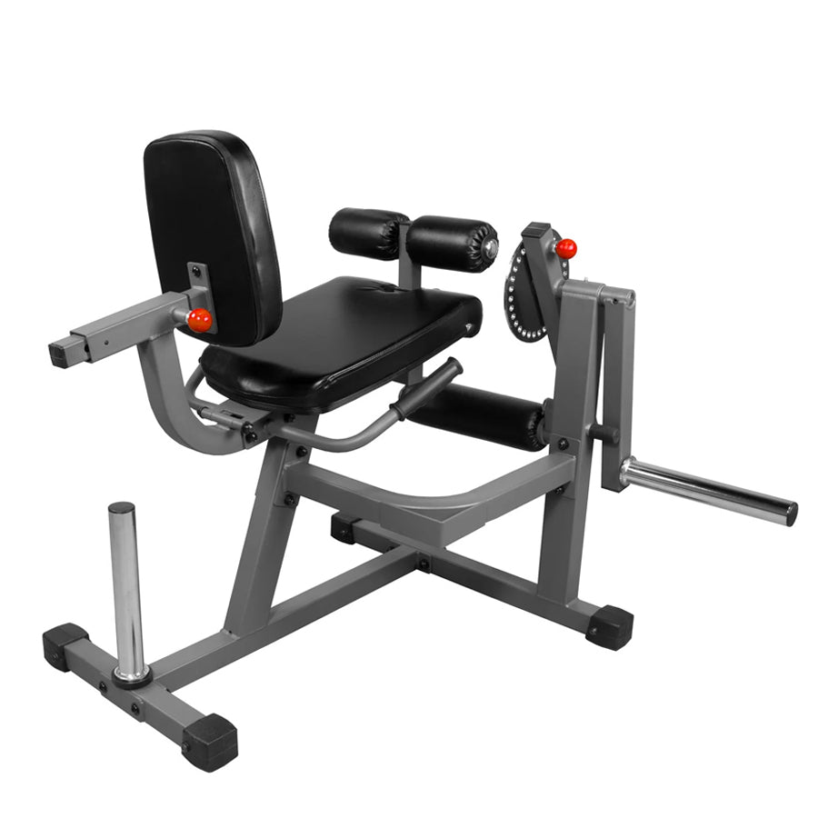 Professional Leg Extension & Curl Machine - Dual Function Home Gym Equipment - Adjustable Seated Lower Body Trainer for Quad & Hamstring Development - Commercial Grade Steel Frame with Padded Comfort