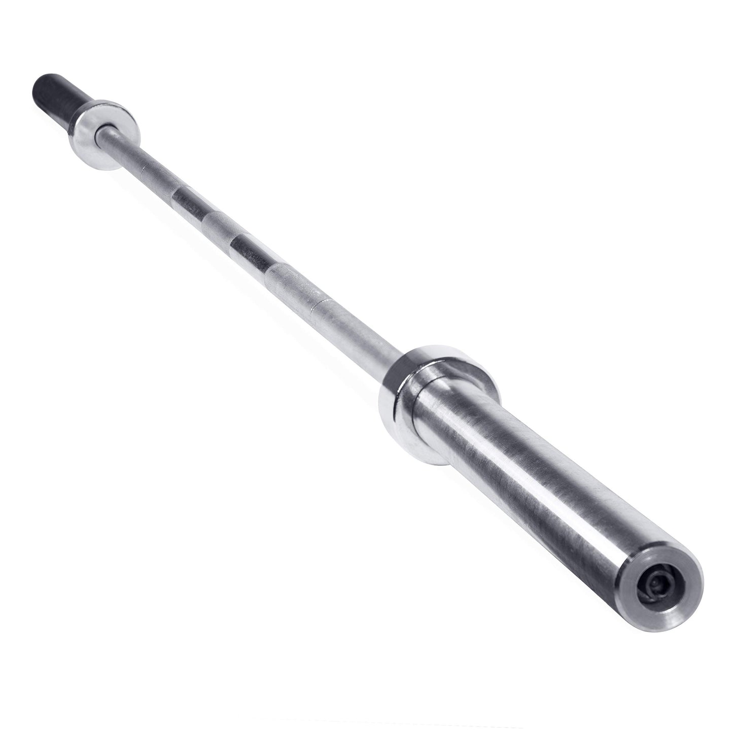 Premium Olympic 2-inch Barbell - Multiple Lengths (4ft-7ft) with Spring Collars - Professional Strength Training Bar - Standard Olympic Sleeve for Weight Plates - Durable Steel Construction