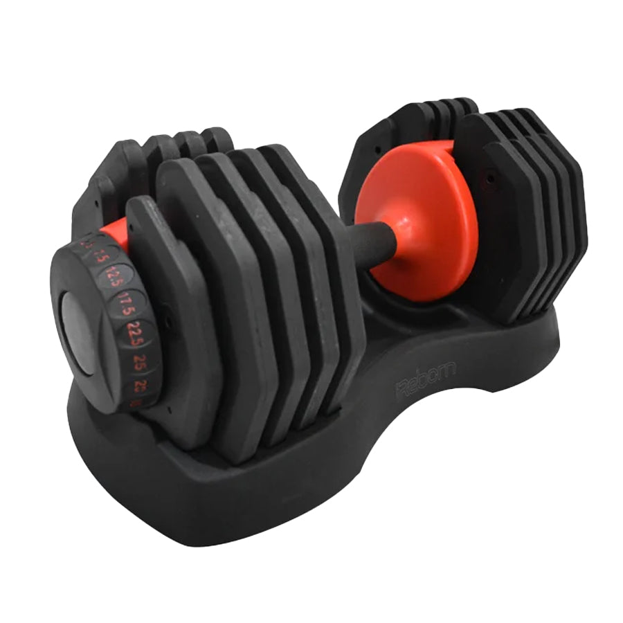 25kg Adjustable Dumbbell – 10-in-1 Weight Set with Safety Lock & Quick Dial | 2.5kg to 25kg Range | Space-Saving Strength Equipment for Home Gym Workouts
