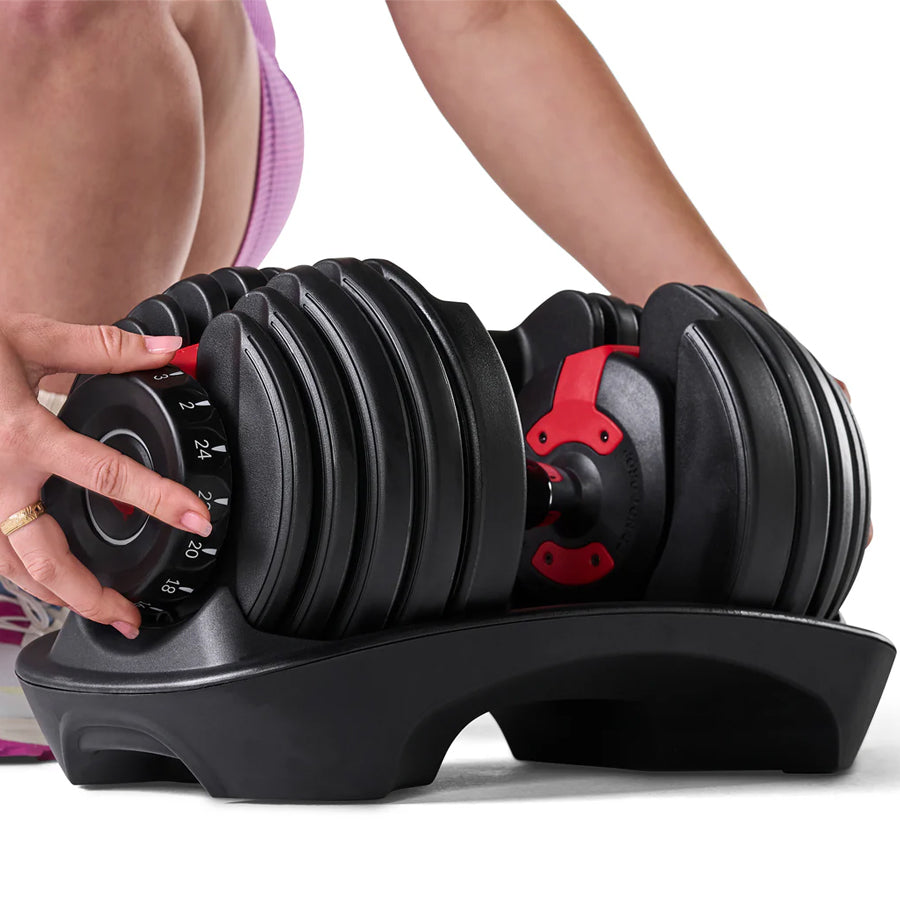 40kg Adjustable Dumbbell – 17-in-1 Quick Dial Weight Set | 5kg to 40kg | Space-Saving Strength Training Equipment with Safety Lock for Home Gym Workouts