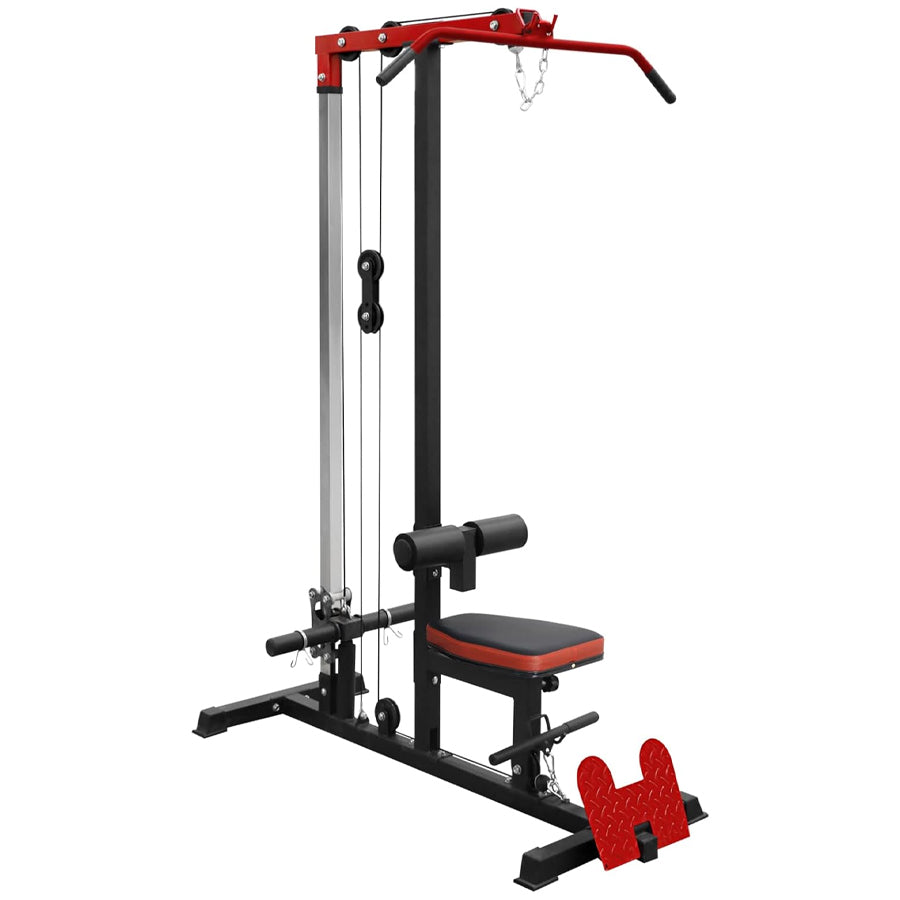 Professional LAT Pulldown Machine with Dual Pulley System