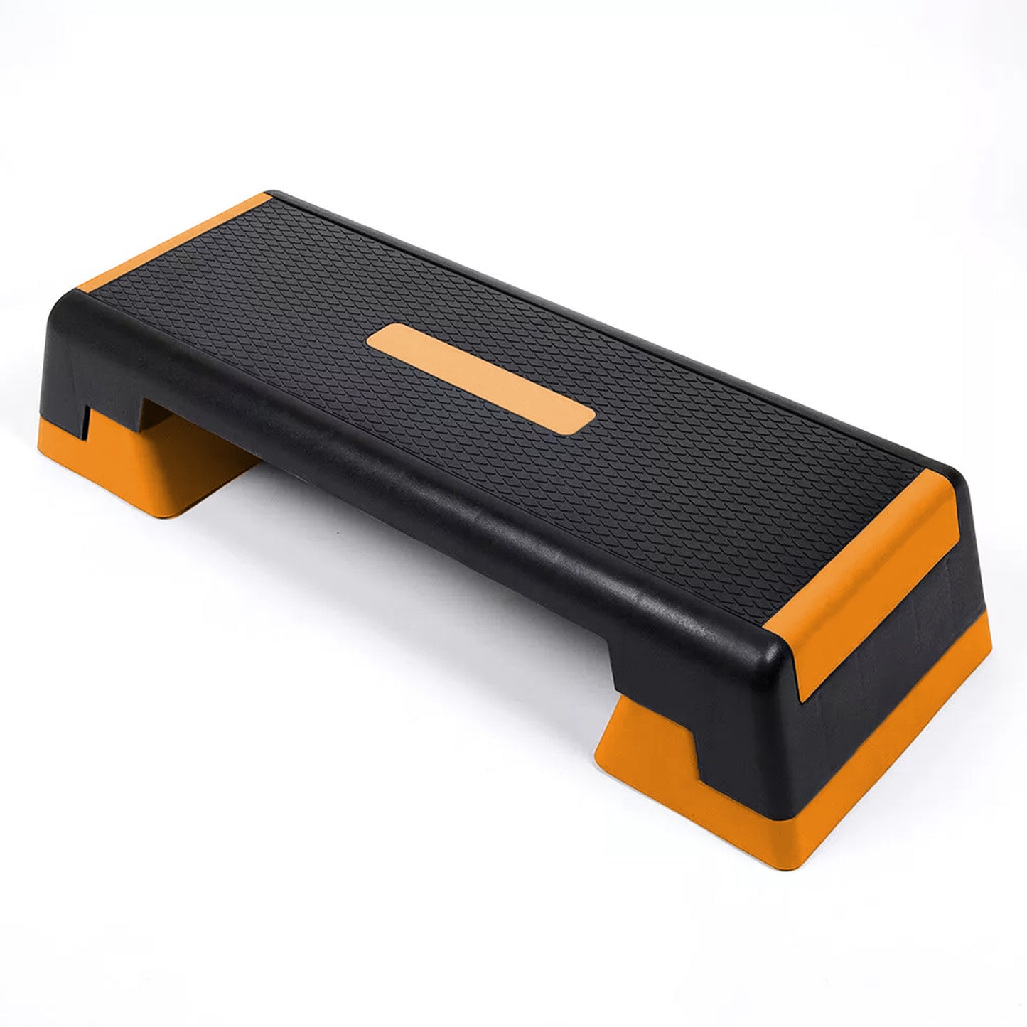 Premium Aerobic Stepper Platform with Adjustable Height Levels - Professional Fitness Step for Cardio Strength Training - Non-Slip Workout Exercise Risers - Multiple Size Options - Compact Home Gym