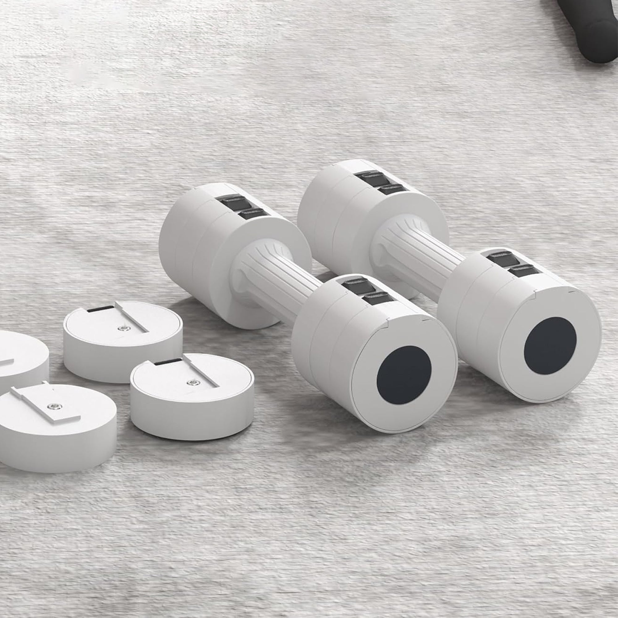 3-in-1 Adjustable Dumbbell Pair with Non-Slip Grip