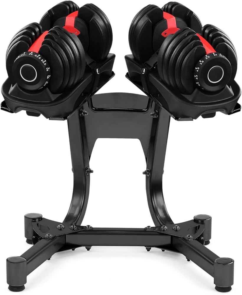 24kg Adjustable Dumbbell – 15-in-1 Smart Dial Weight Set | 2.5kg to 24kg | Secure Lock System & Non-Slip Handle | Space-Saving Full Body Strength Training for Home Gym
