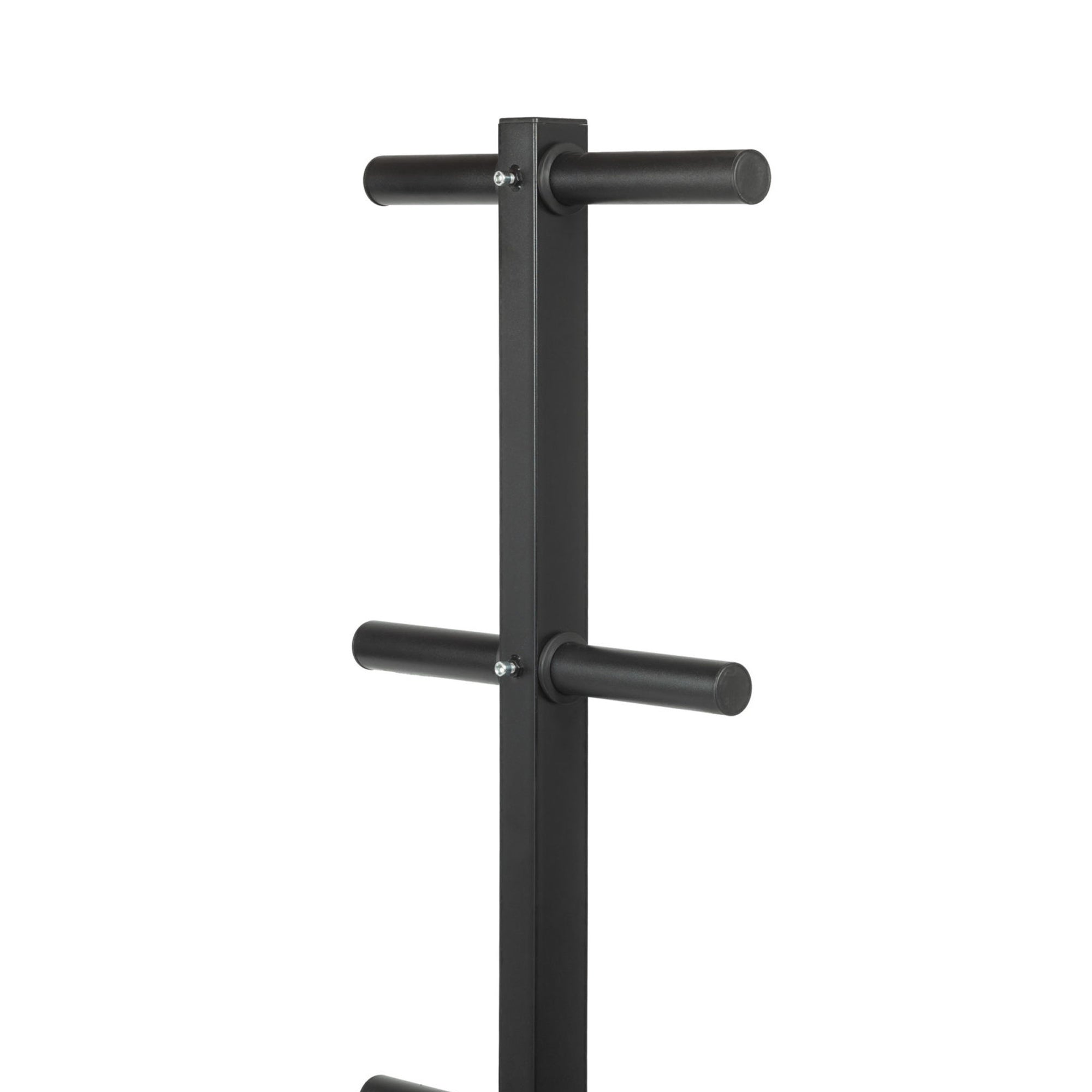 Heavy-Duty 3-Tier Olympic Weight Plate & Barbell Rack