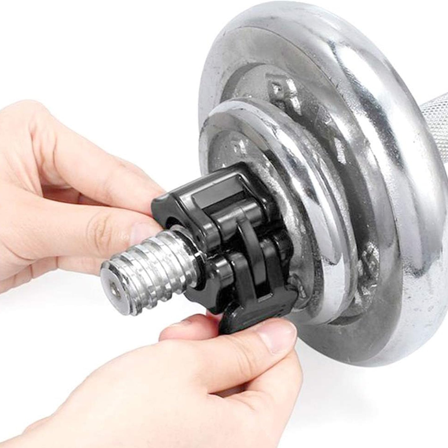 Professional Olympic Barbell Collars - Quick Release 2" Locking Clips - ABS Heavy Duty Weightlifting Clamps - Secure No-Slip Plate Holders - Essential Training Accessory for Gym, Home & CrossFit