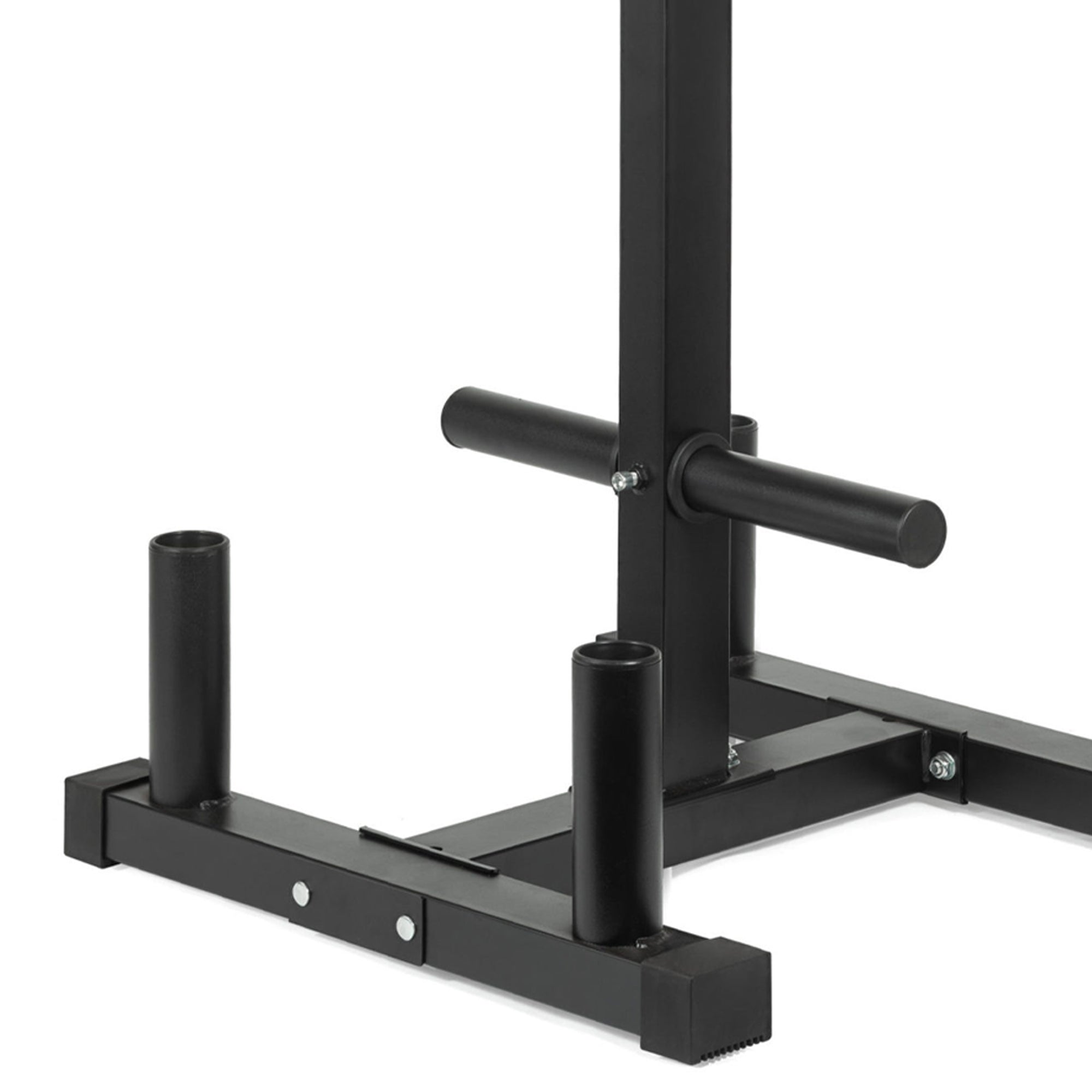Heavy-Duty 3-Tier Olympic Weight Plate & Barbell Rack