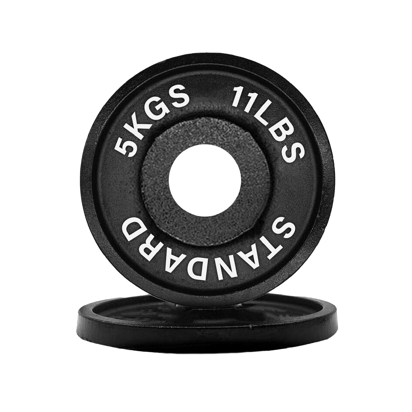 Olympic 2" Cast Iron Weight Plates – Pairs & Sets with 4ft/5ft/6ft/7ft Barbell Options | Standard Fit for Strength Training, Deadlifts & Home Gym Workouts