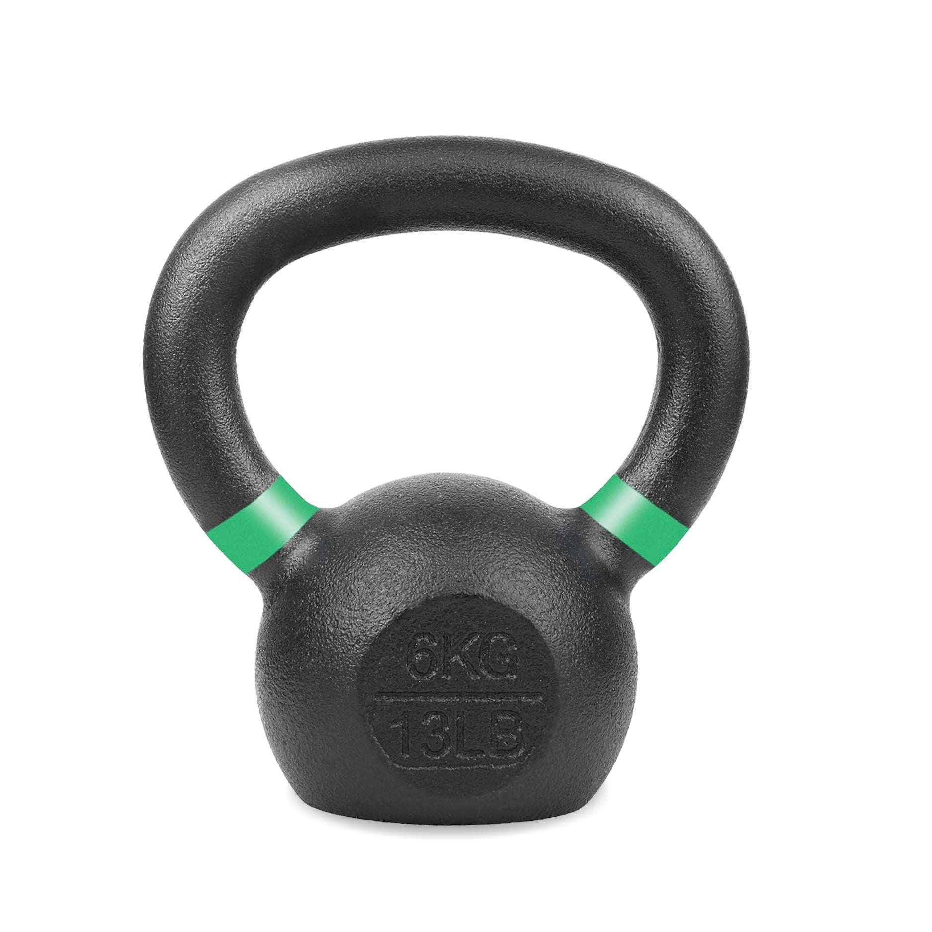 Cast Iron Kettlebells with Smooth Wide Handle for Training