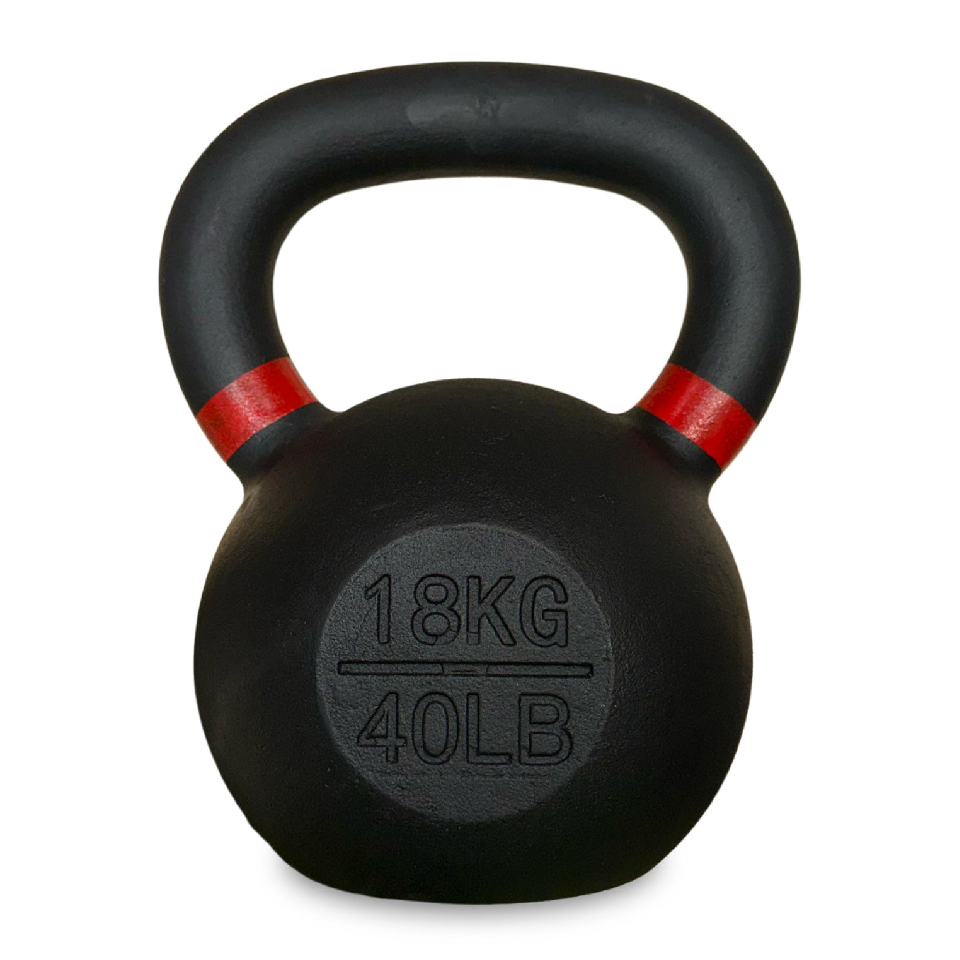 Cast Iron Kettlebells with Smooth Wide Handle for Training