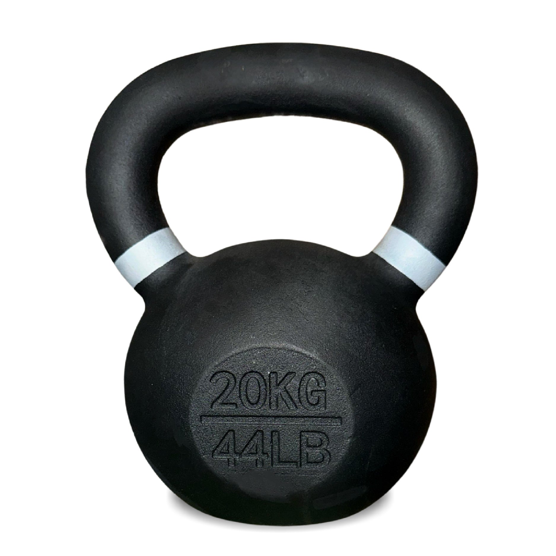 Cast Iron Kettlebells with Smooth Wide Handle for Training