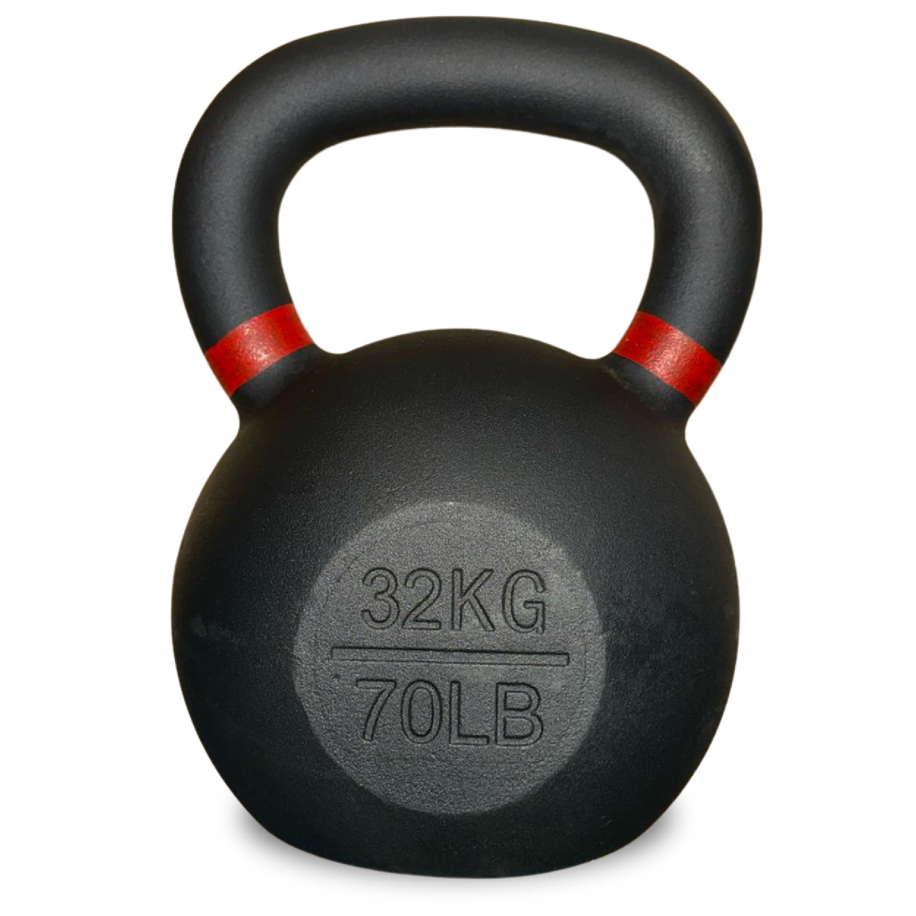 Cast Iron Kettlebells with Smooth Wide Handle for Training