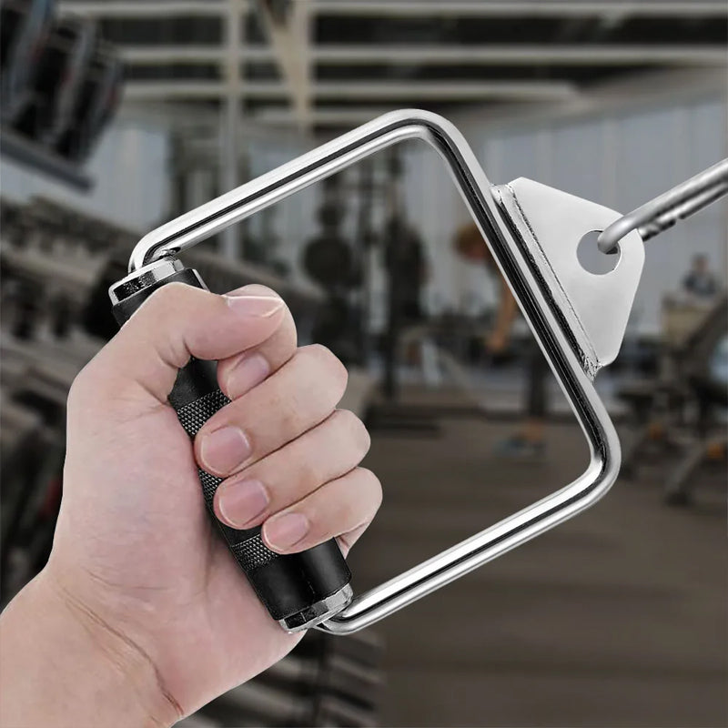Cable Machine Attachments, Leg Cuff, Stirrup Handle, V‑Bar, Lat Bar, Straight Bar, D‑Row Bar, Curl Bar & Ankle Straps for Home Gym Strength