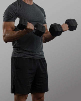 HEX DUMBBELLS