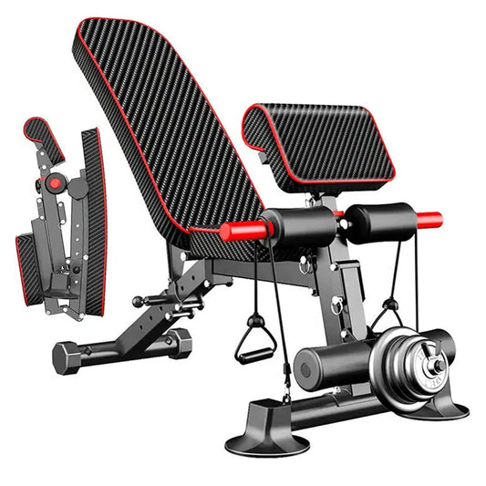 Adjustable Foldable Weight Bench - 7 Positions for Full Body Workout - Maximum 320KG Capacity - Quick Folding System with Automatic Locking - Ergonomic Design with High-Density Padding - Strength