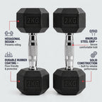 Hex Dumbbell Pairs