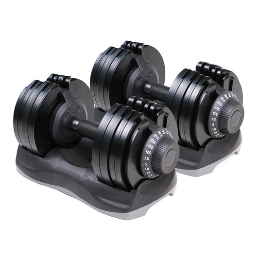 32.5kg Adjustable Dumbbell – 12-in-1 Quick Select Dumbbell | Weight Range 5kg–32.5kg | Space-Saving Strength Equipment for Home Gym