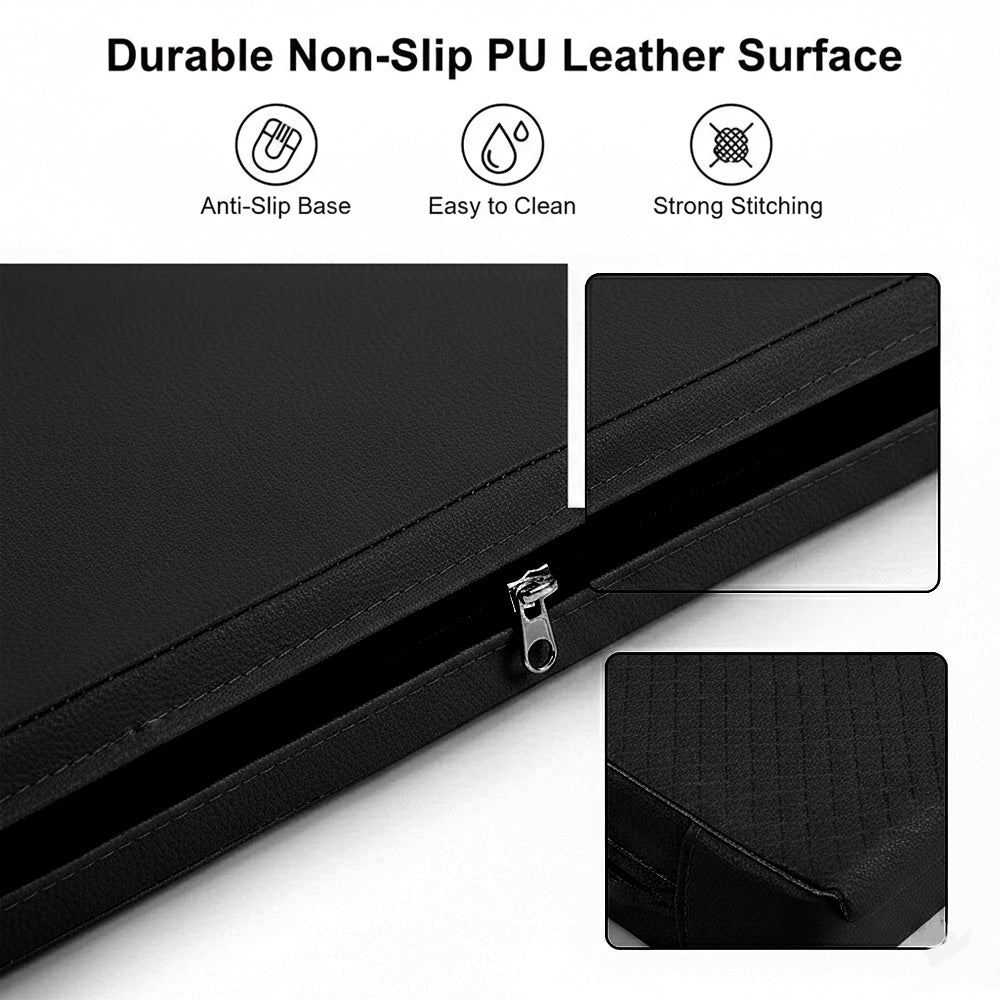 Tri-Fold Extra Thick Yoga & Gym Exercise Mat, 6FT Non-Slip Foam