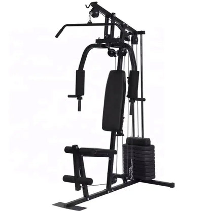 Essential Multi Gym - Complete Home Strength Training Station with 45kg or 66kg Weight Stack - Full Body Workout Machine for Chest, Back, Arms & Legs - Professional Quality for Home Use