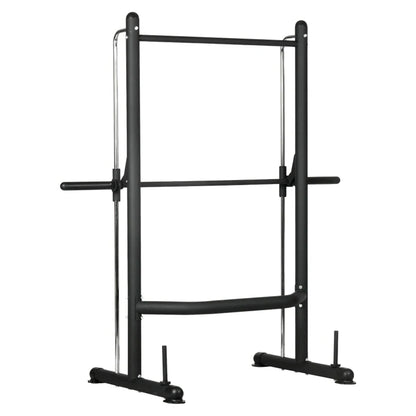 Premium Smith Machine Squat Rack with Pull-Up Bar - Professional Fitness Equipment for Home and Commercial Gyms - Heavy-Duty Training Gear for Strength and Conditioning - High-Quality Exercise
