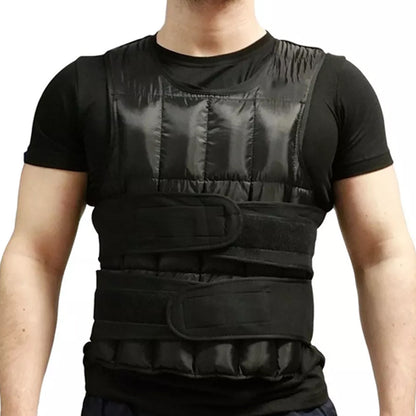 Professional Adjustable Weighted Vest 10-20kg with 38 Weight Bags - Customizable Resistance Training Equipment for Running, Strength Workouts, Cardio - Full Body Workout Gear for All Fitness Levels