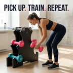 Neoprene Dumbbell Tree Storage Rack