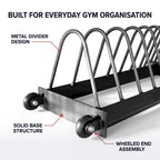 Extended Weight Plate Storage Rack