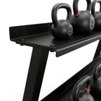 Commercial 2-Tier Kettlebell Rack