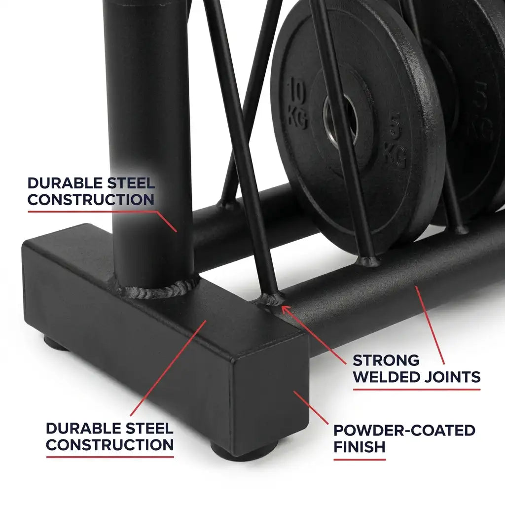 Standard Weight Plate Storage Rack