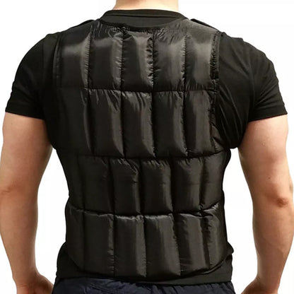 Professional Adjustable Weighted Vest 10-20kg with 38 Weight Bags - Customizable Resistance Training Equipment for Running, Strength Workouts, Cardio - Full Body Workout Gear for All Fitness Levels