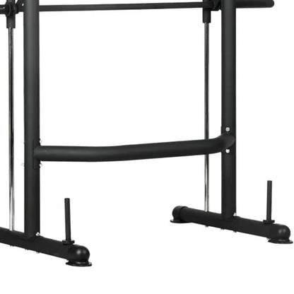 Premium Smith Machine Squat Rack with Pull-Up Bar - Professional Fitness Equipment for Home and Commercial Gyms - Heavy-Duty Training Gear for Strength and Conditioning - High-Quality Exercise