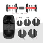 40kg Adjustable 17-in-1 Dumbbell for Home Strength Training