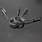 Olympic 2" Spring Collars – Chrome Barbell Clips Set of 2