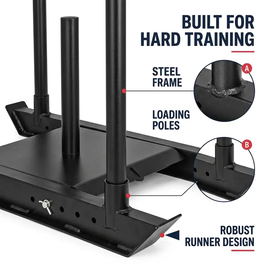 Push & Pull Sled with 10m Sprint Mat