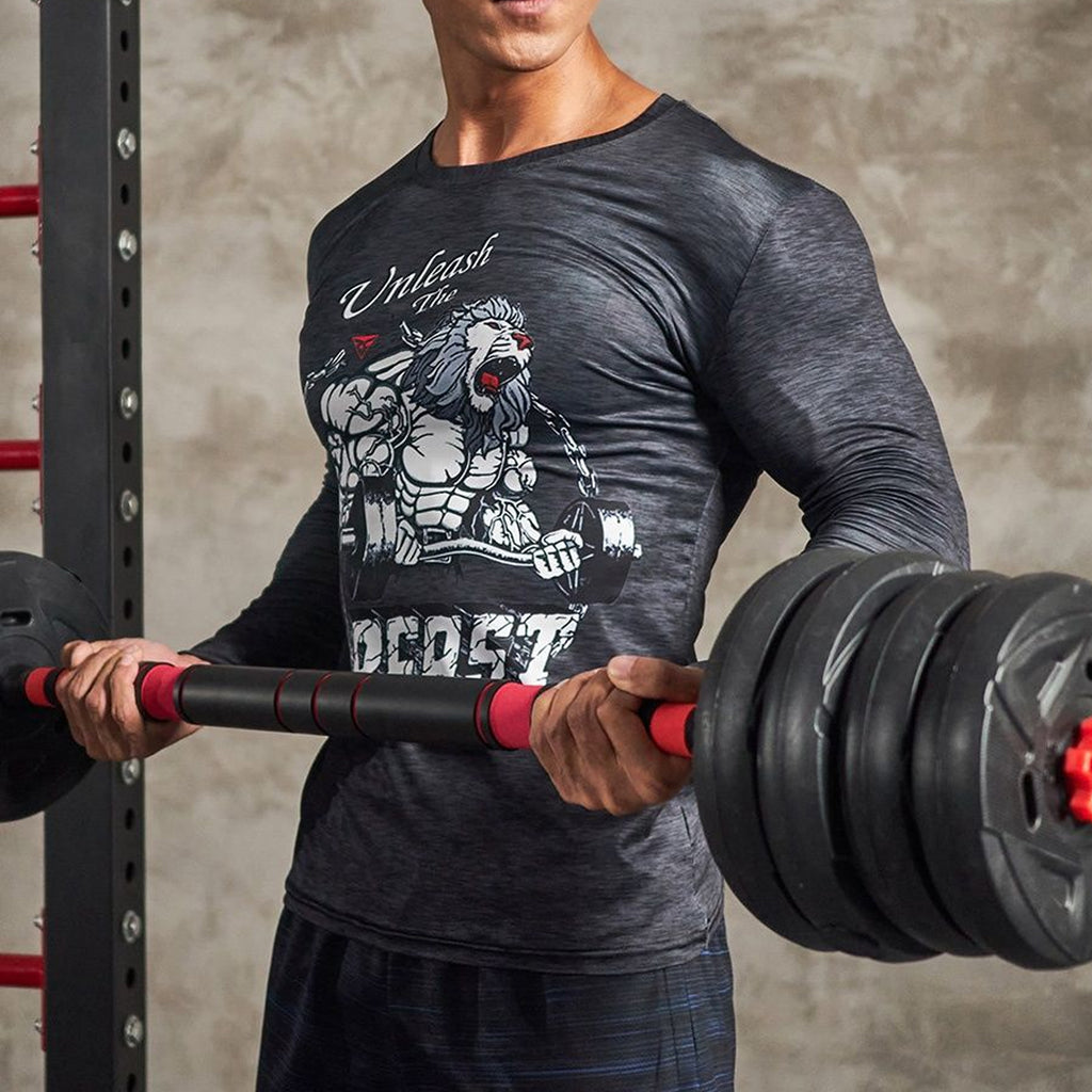 Adjustable Dumbbell & Barbell Set 20–30kg for Home Gym