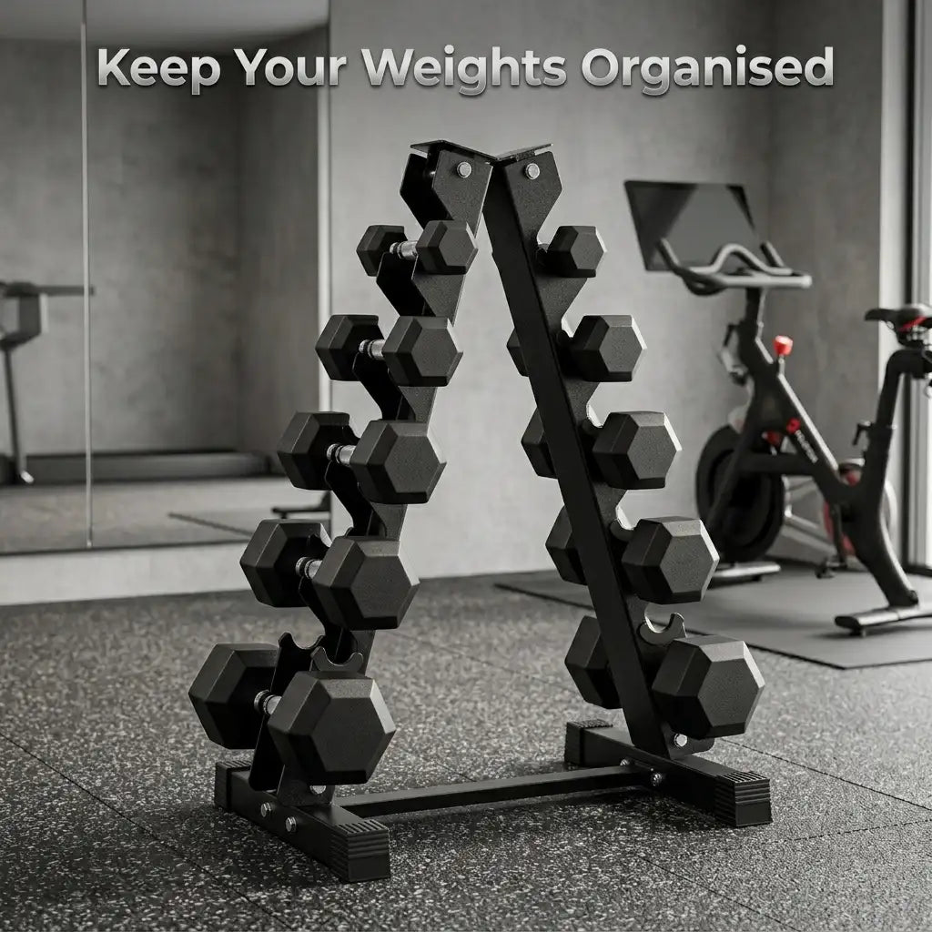 Hex Dumbbell Tier & Layer Storage Racks
