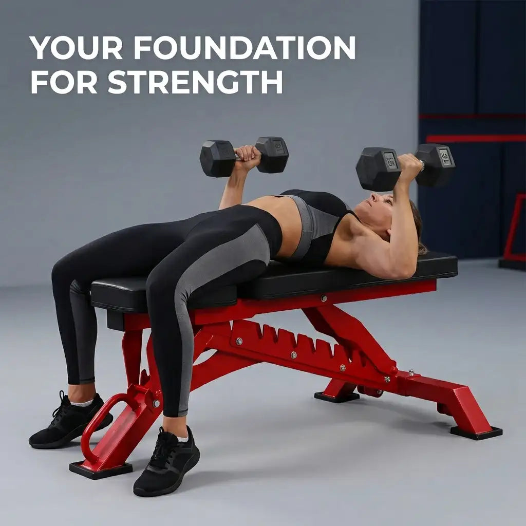 Tri-Leg Commercial Weight Bench