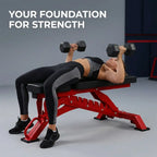 Tri-Leg Commercial Weight Bench