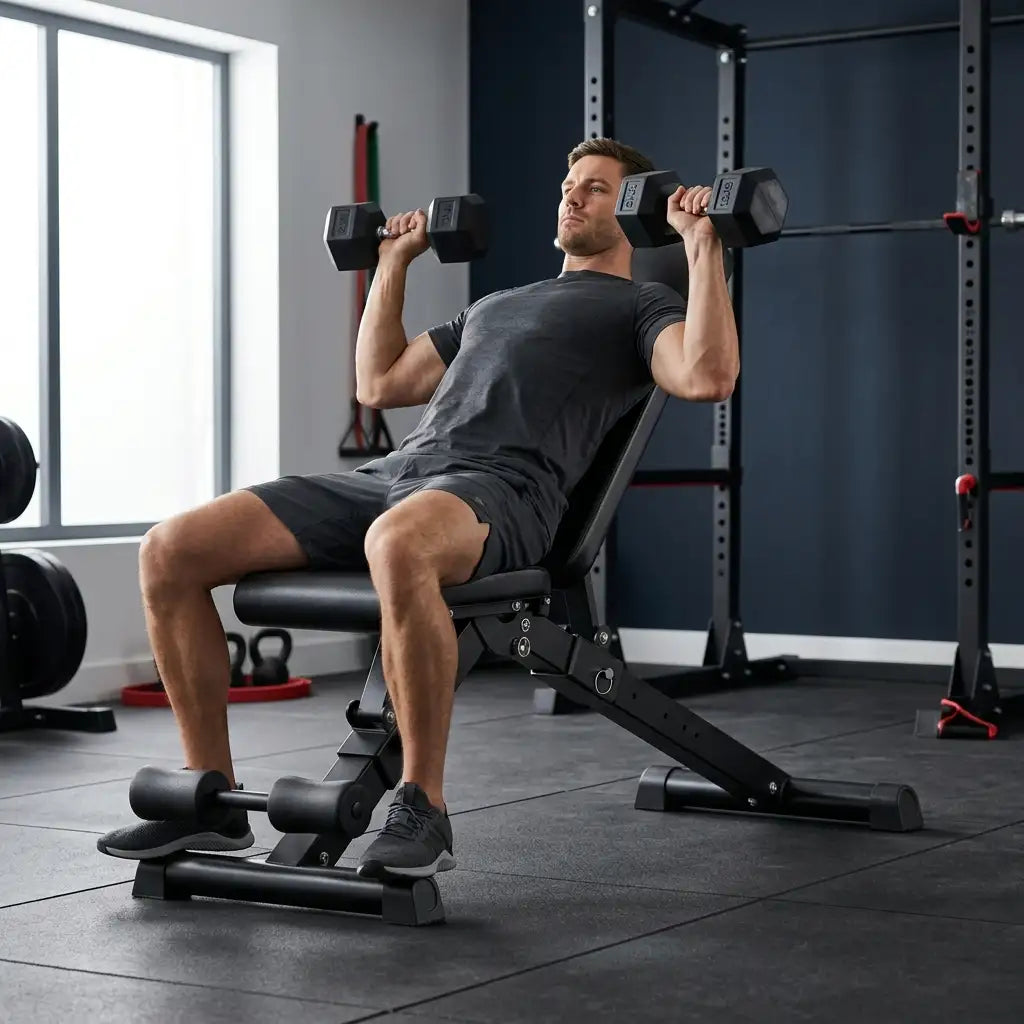 Adjustable Weight Bench with 250kg Weight Capacity