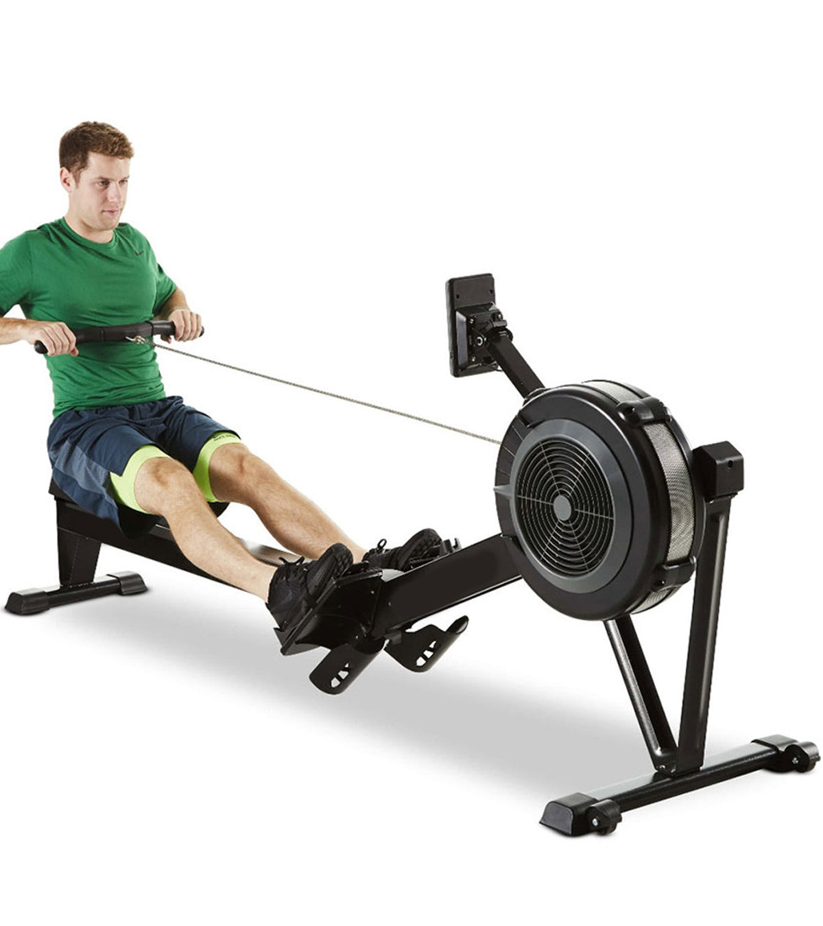 Air Resistance Rowing Machine with 10 Levels for Home Gym