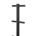 Heavy-Duty 3-Tier Olympic Weight Plate & Barbell Rack