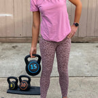 3-Piece Kettlebell Weight Set with Stand for Home Training