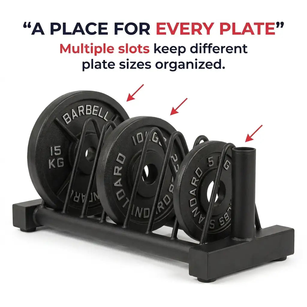 Standard Weight Plate Storage Rack