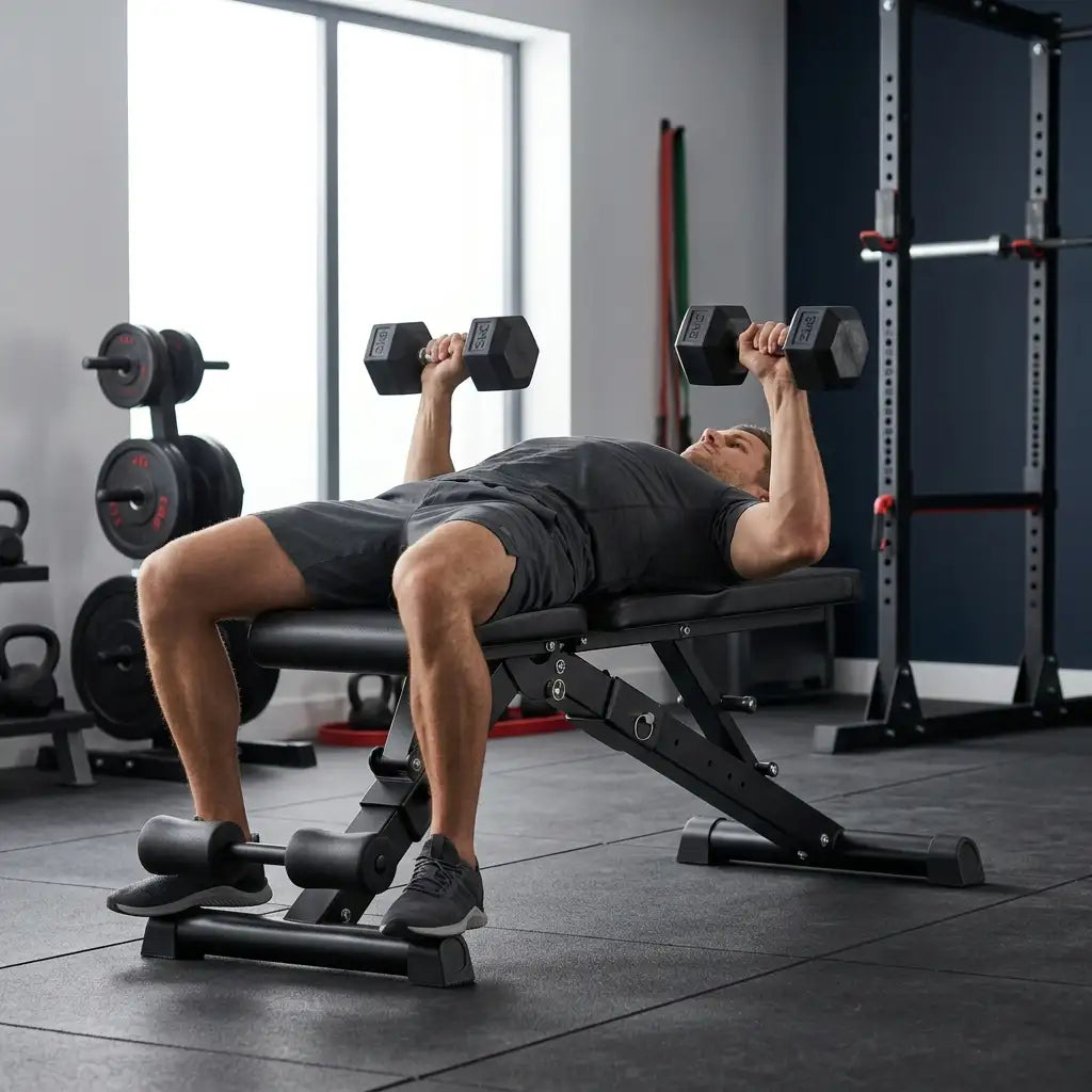 Adjustable Weight Bench with 250kg Weight Capacity