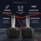 Hex Dumbbell Pairs