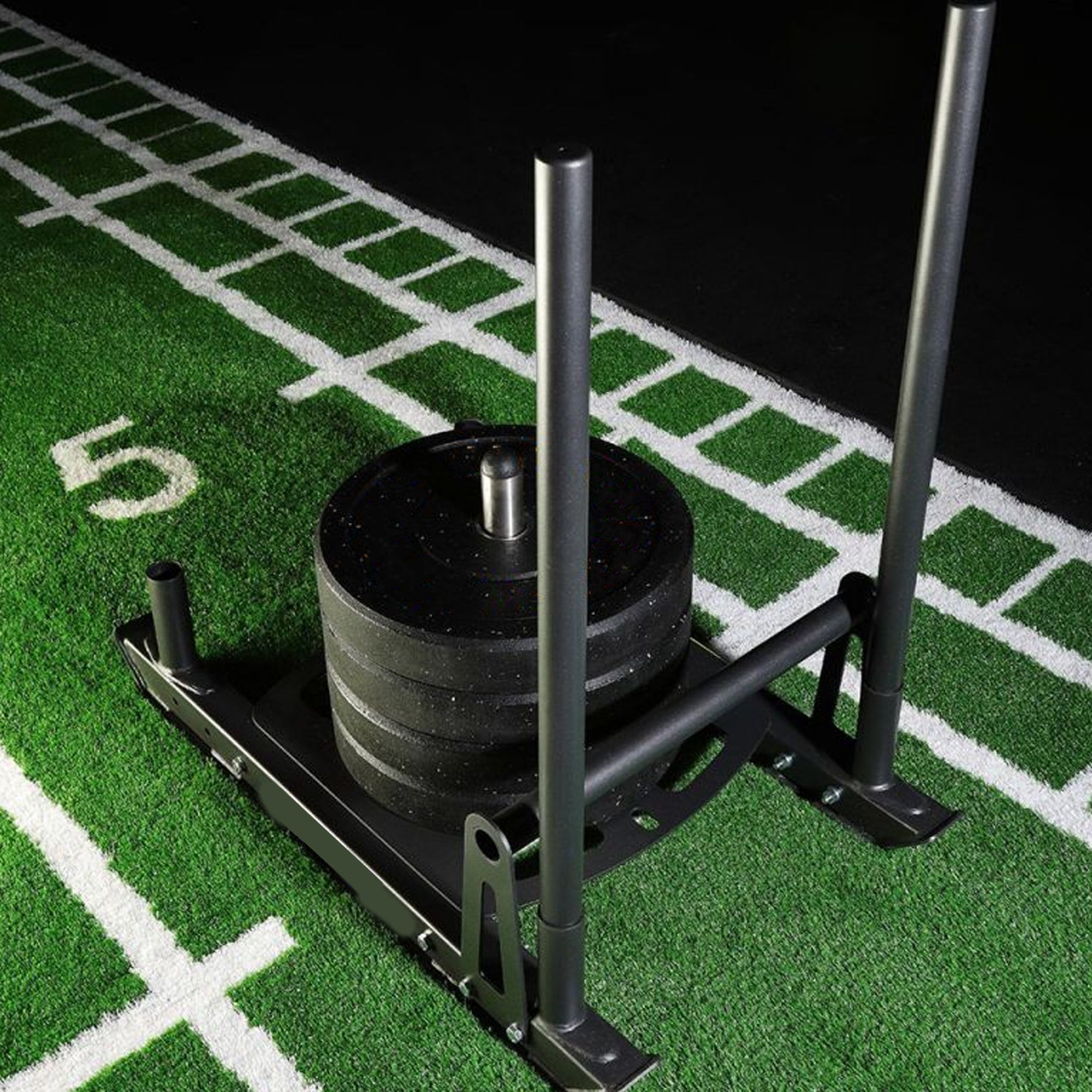 Commercial Power Sled with Sprint Mat for Strength Training