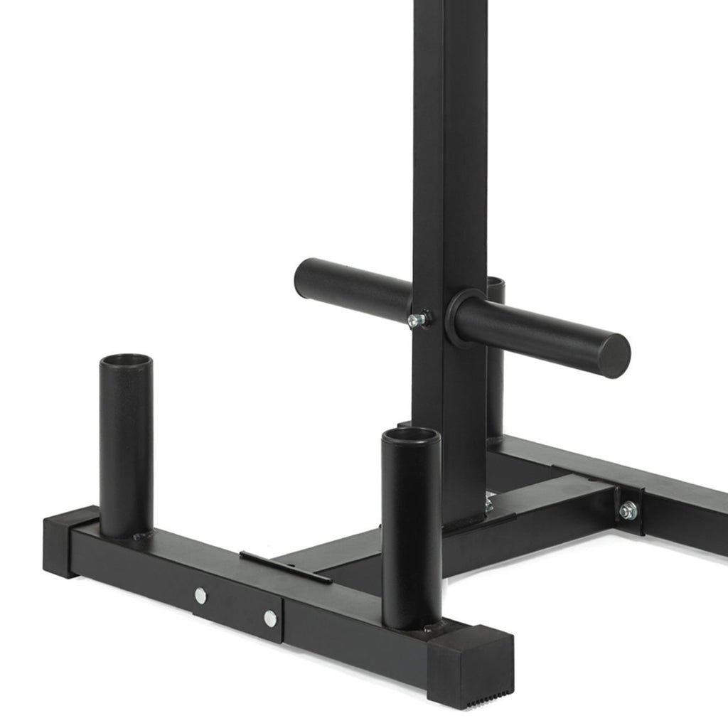 Heavy-Duty 3-Tier Olympic Weight Plate & Barbell Rack