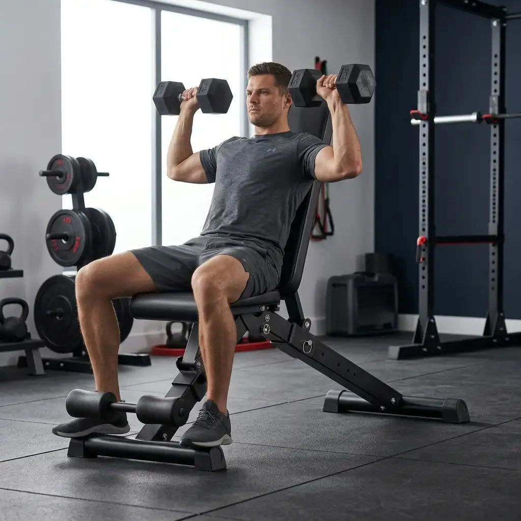 Adjustable Weight Bench with 250kg Weight Capacity